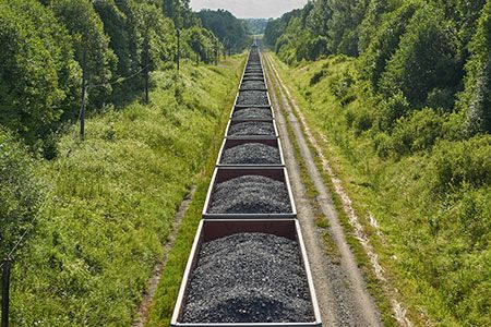 Weekly US rail traffic for the week ending 17 April 2025