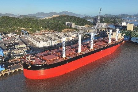 Anemoi completes Rotor Sail installation on NS United bulk carrier