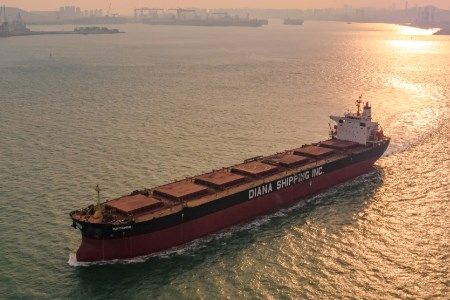 Diana Shipping Inc. announces time charter contract for Newcastlemax bulk vessel with Bohai Ocean Shipping