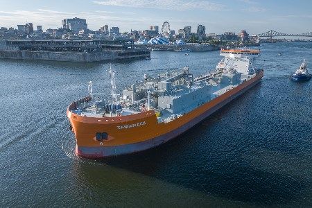 First newbuild cement ship in the Great Lakes in 20 years